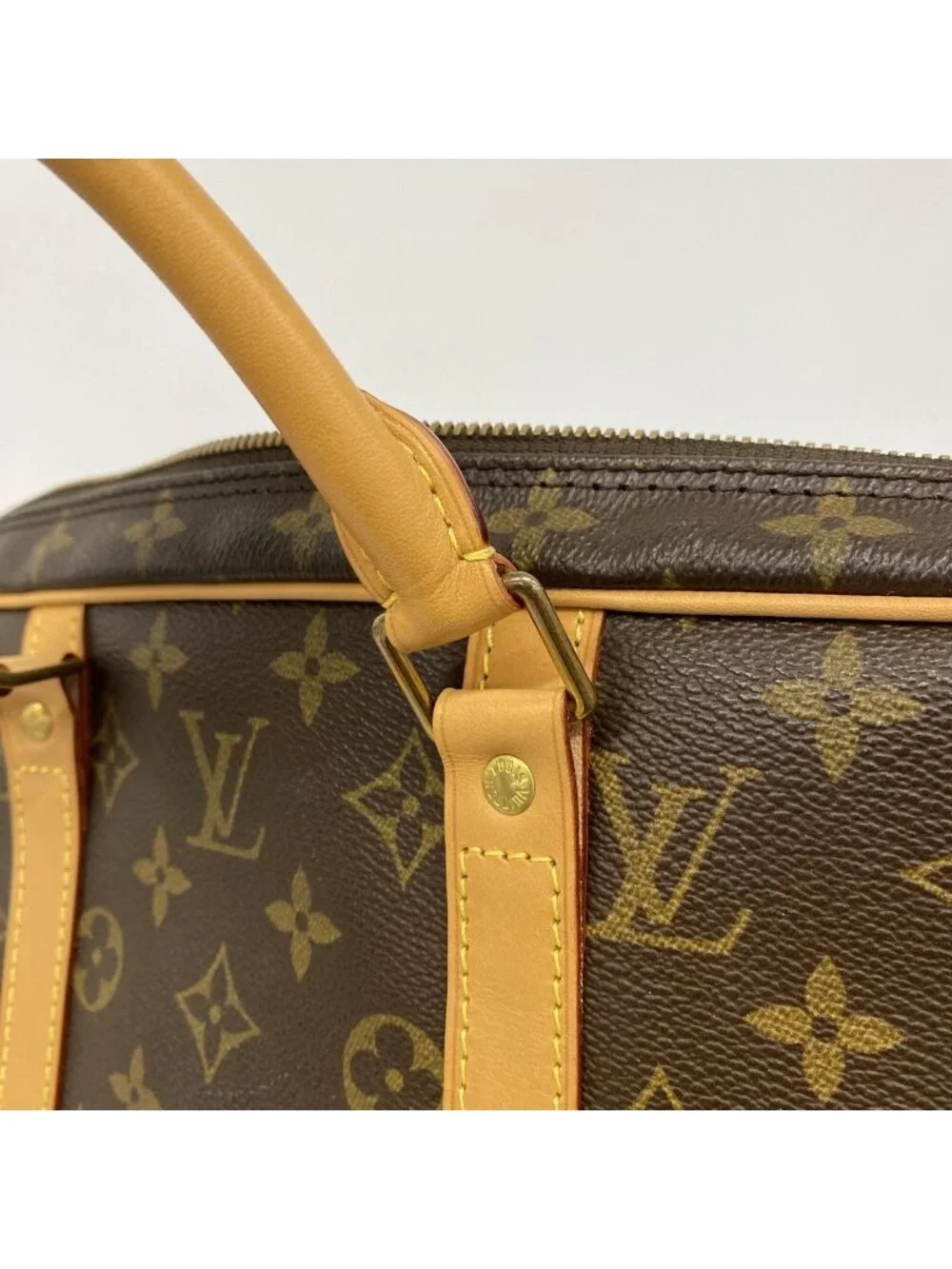 Louis Vuitton Business Bag Monogram Porte Documents Voyage Brown
